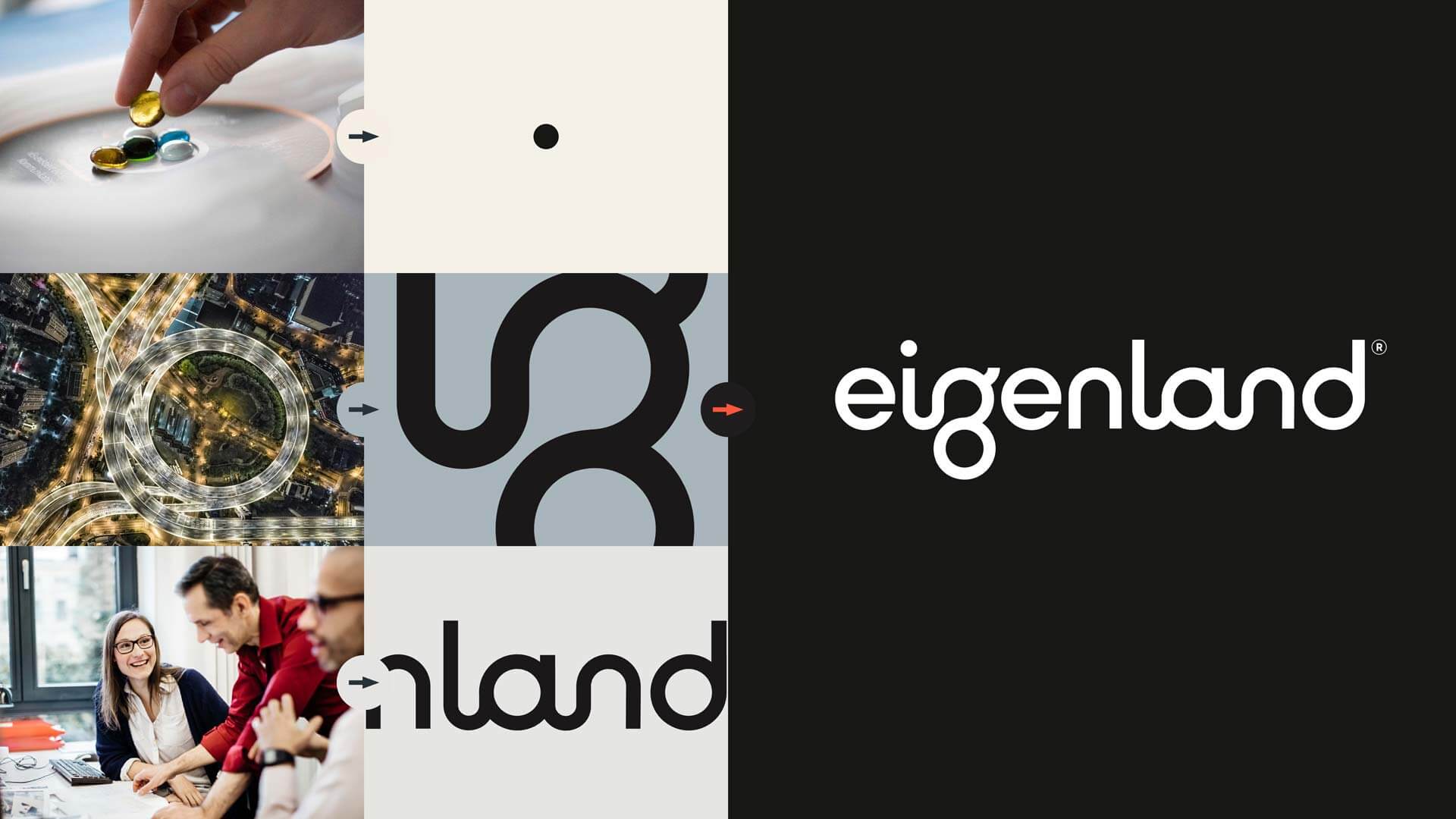eigenland Logo Aufbau